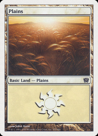 Plains (333) [Ninth Edition] | Enigma On Main