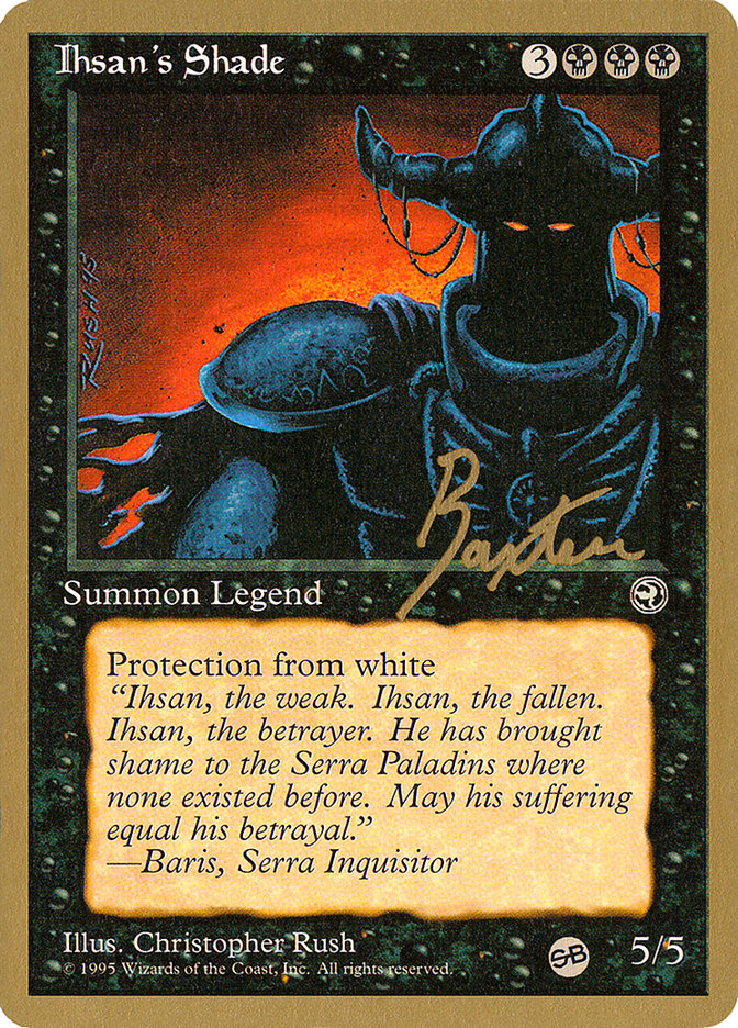 Ihsan's Shade (George Baxter) (SB) [Pro Tour Collector Set] | Enigma On Main