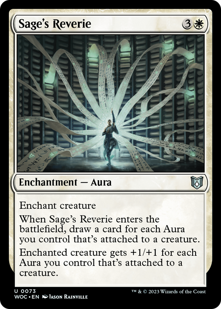 Sage's Reverie [Wilds of Eldraine Commander] | Enigma On Main