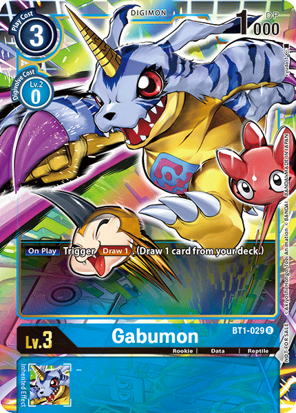 Gabumon [BT1-029] (Alternate Art) [Release Special Booster Ver.1.0] | Enigma On Main