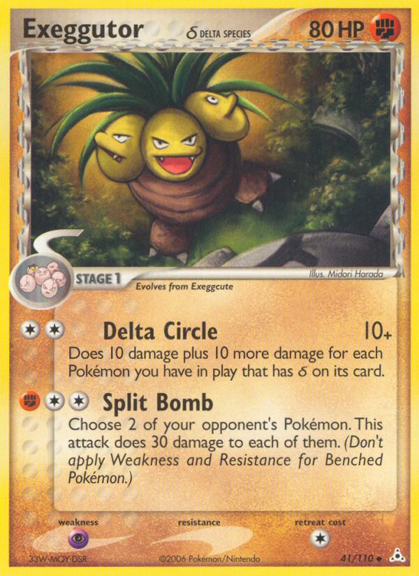 Exeggutor (41/110) (Delta Species) [EX: Holon Phantoms] | Enigma On Main