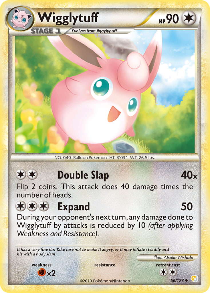 Wigglytuff (56/123) [HeartGold & SoulSilver: Base Set] | Enigma On Main