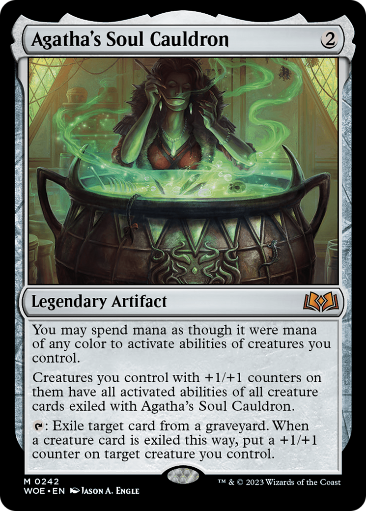 Agatha's Soul Cauldron [Wilds of Eldraine] | Enigma On Main
