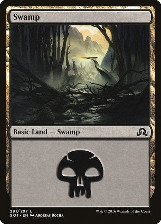 Swamp (291) [Shadows over Innistrad] | Enigma On Main