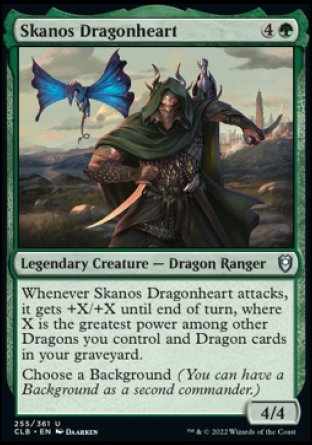 Skanos Dragonheart [Commander Legends: Battle for Baldur's Gate] | Enigma On Main