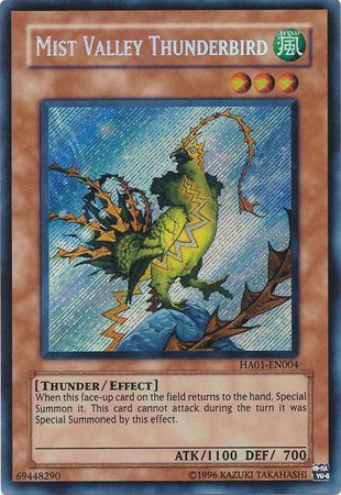 Mist Valley Thunderbird [HA01-EN004] Secret Rare | Enigma On Main