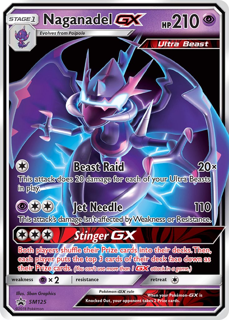 Naganadel GX (SM125) [Sun & Moon: Black Star Promos] | Enigma On Main