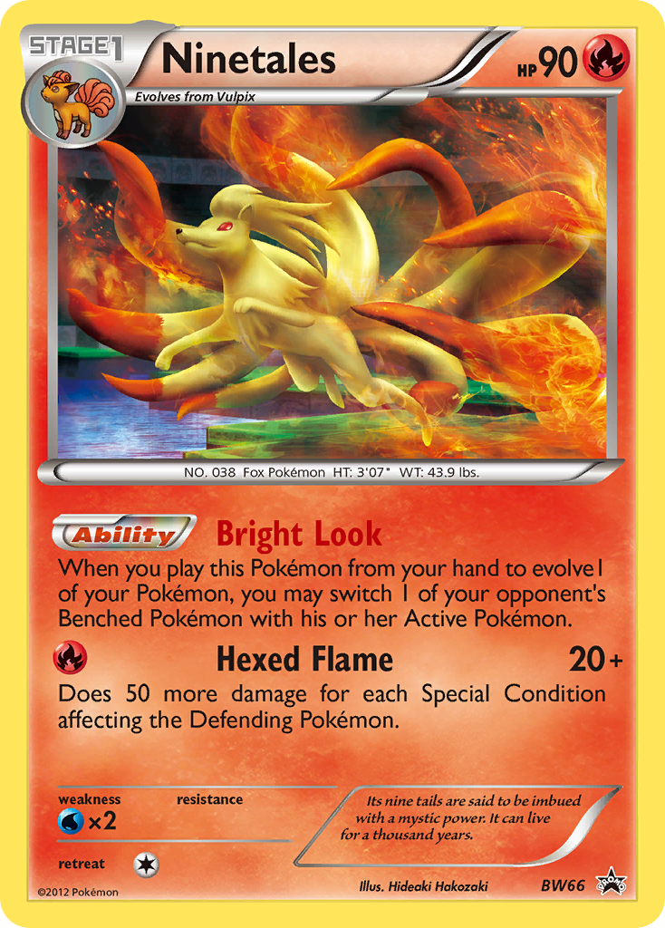 Ninetales (BW66) [Black & White: Black Star Promos] | Enigma On Main