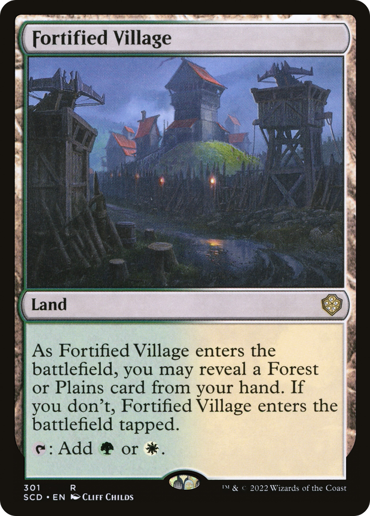 Fortified Village [Starter Commander Decks] | Enigma On Main