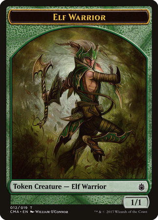 Elf Warrior Token (012) [Commander Anthology Tokens] | Enigma On Main