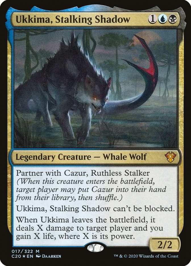 Ukkima, Stalking Shadow [Commander 2020] | Enigma On Main