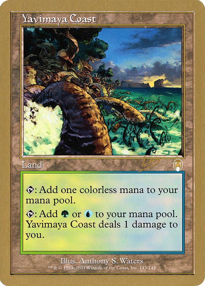 Yavimaya Coast (Raphael Levy) [World Championship Decks 2002] | Enigma On Main