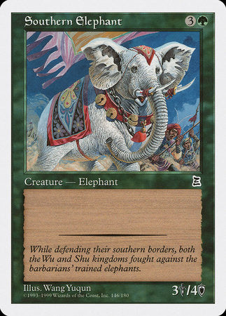 Southern Elephant [Portal Three Kingdoms] | Enigma On Main