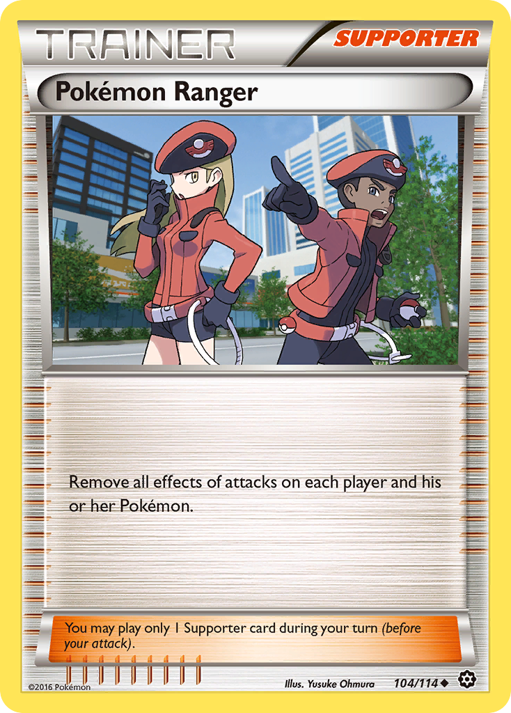 Pokemon Ranger (104/114) [XY: Steam Siege] | Enigma On Main