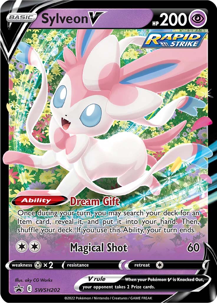 Sylveon V (SWSH202) [Sword & Shield: Black Star Promos] | Enigma On Main