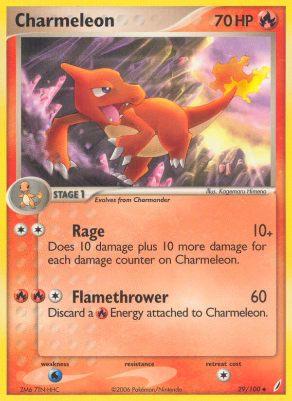 Charmeleon (29/100) [EX: Crystal Guardians] | Enigma On Main