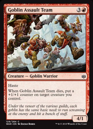 Goblin Assault Team [War of the Spark] | Enigma On Main