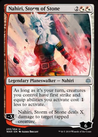 Nahiri, Storm of Stone [War of the Spark] | Enigma On Main