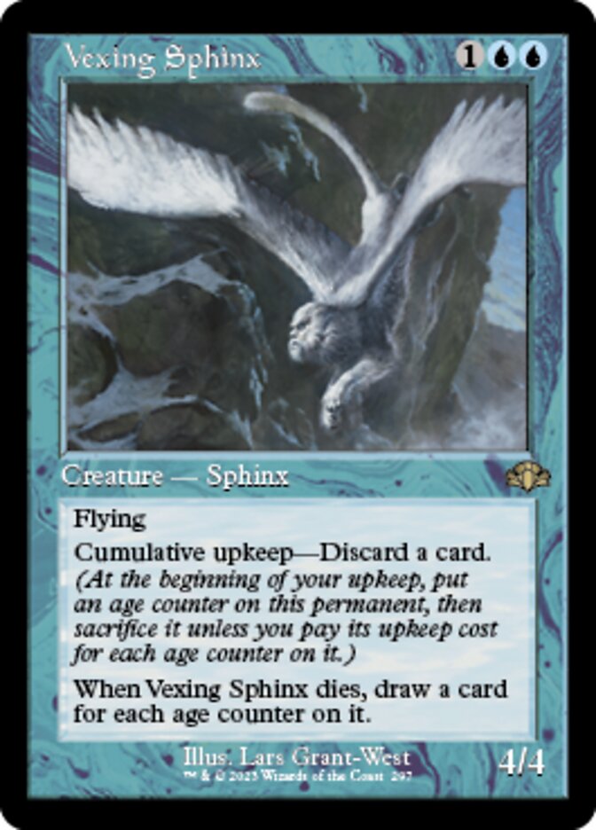 Vexing Sphinx (Retro) [Dominaria Remastered] | Enigma On Main