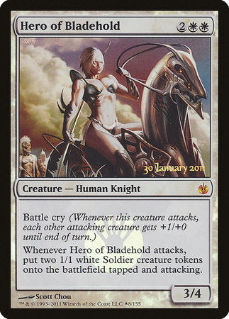 Hero of Bladehold [Mirrodin Besieged Promos] | Enigma On Main