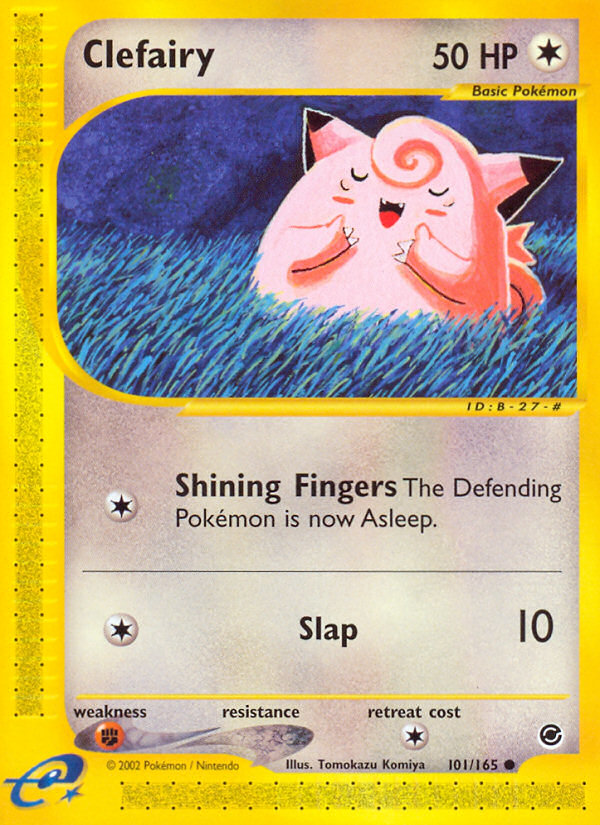 Clefairy (101/165) [Expedition: Base Set] | Enigma On Main