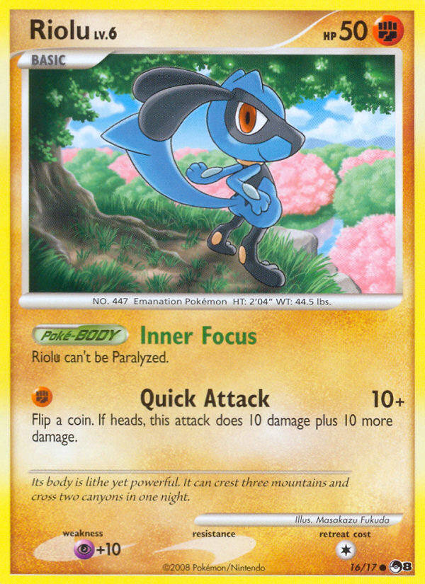 Riolu (16/17) [POP Series 8] | Enigma On Main