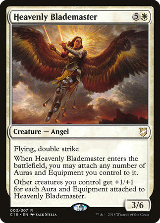 Heavenly Blademaster [Commander 2018] | Enigma On Main