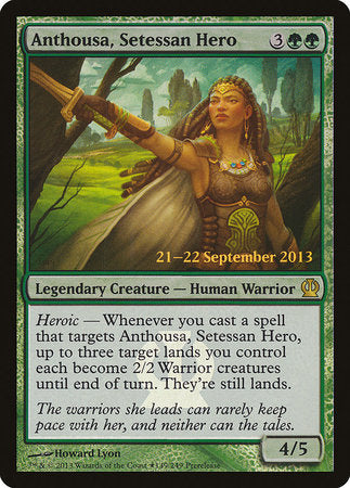 Anthousa, Setessan Hero [Theros Promos] | Enigma On Main