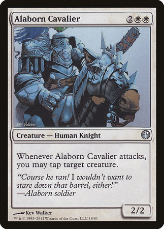 Alaborn Cavalier [Duel Decks: Knights vs. Dragons] | Enigma On Main