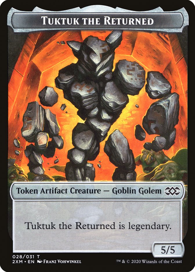 Tuktuk the Returned Token [Double Masters] | Enigma On Main