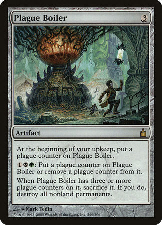 Plague Boiler [Ravnica: City of Guilds] | Enigma On Main