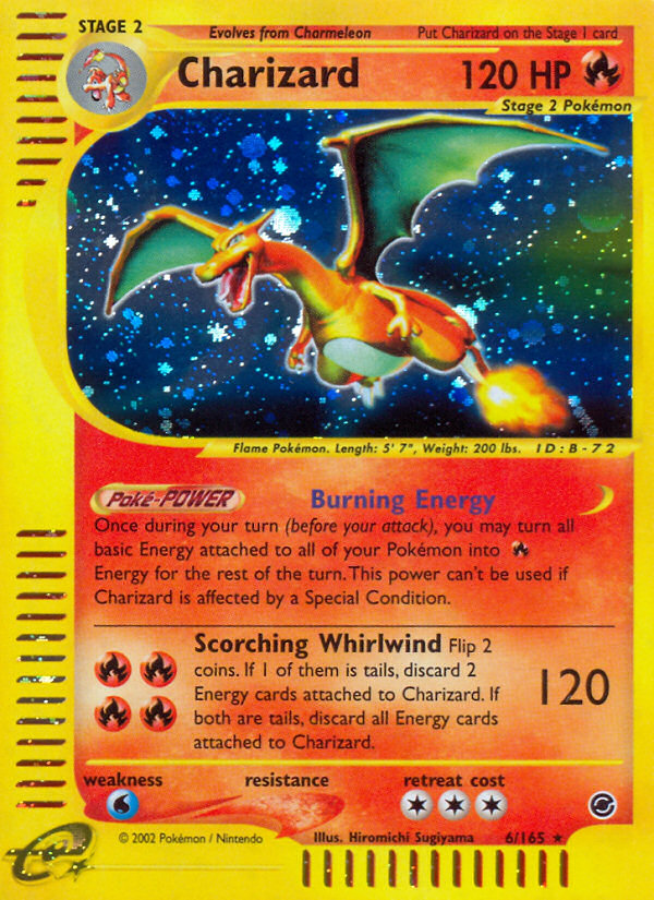 Charizard (6/165) [Expedition: Base Set] | Enigma On Main