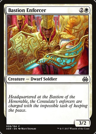 Bastion Enforcer [Aether Revolt] | Enigma On Main