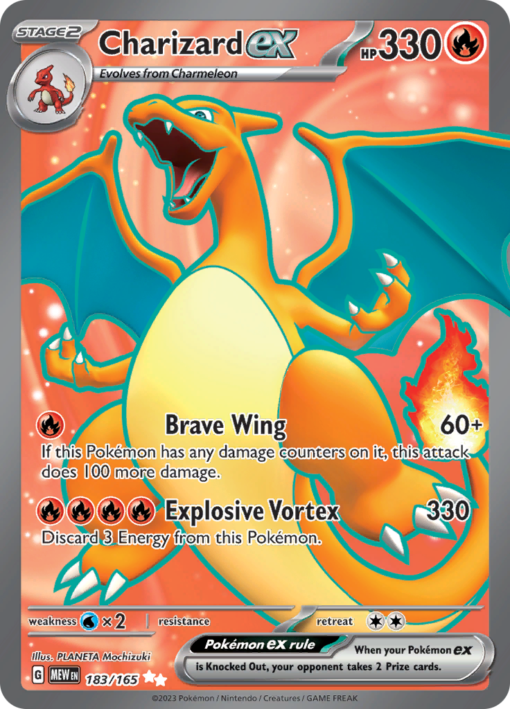 Charizard ex (183/165) [Scarlet & Violet: 151] | Enigma On Main