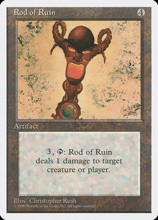 Rod of Ruin [Fourth Edition] | Enigma On Main