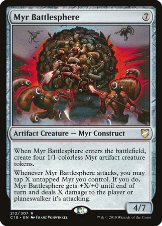 Myr Battlesphere [Commander 2018] | Enigma On Main