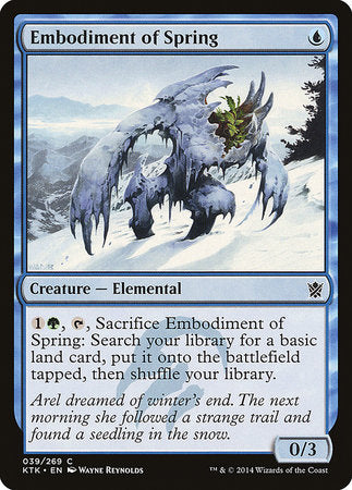 Embodiment of Spring [Khans of Tarkir] | Enigma On Main