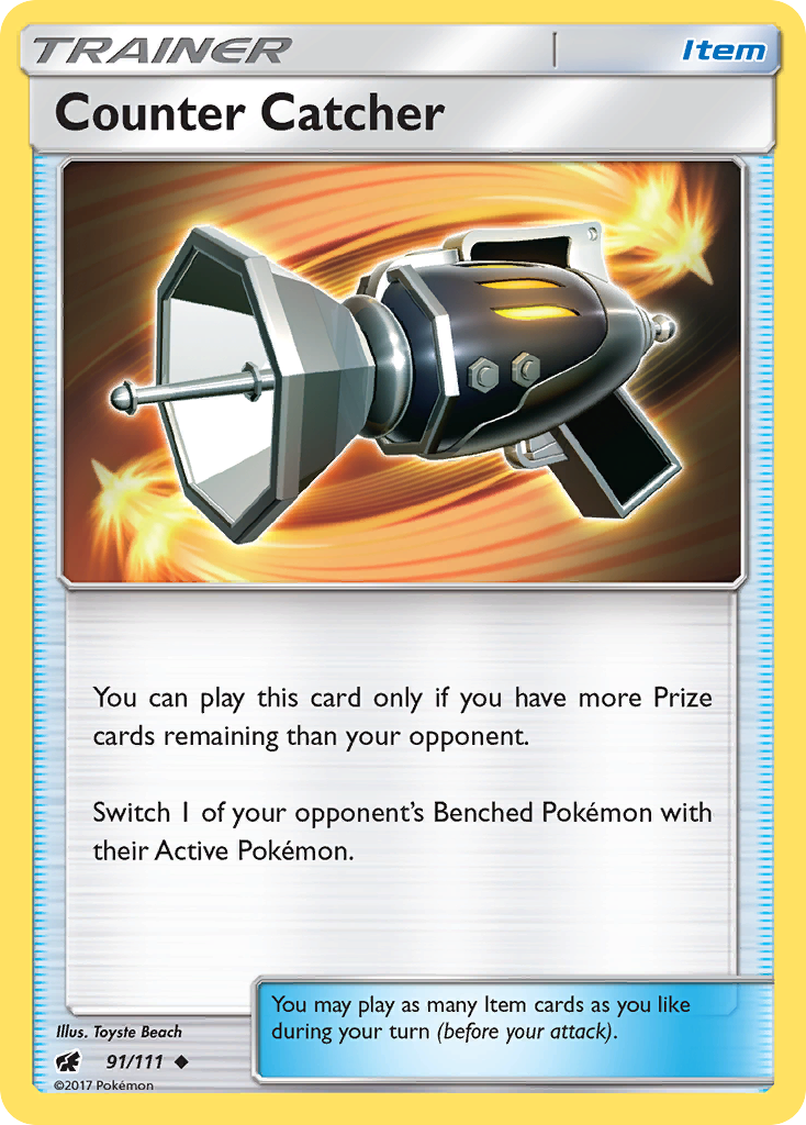 Counter Catcher (91/111) [Sun & Moon: Crimson Invasion] | Enigma On Main