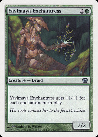 Yavimaya Enchantress [Eighth Edition] | Enigma On Main