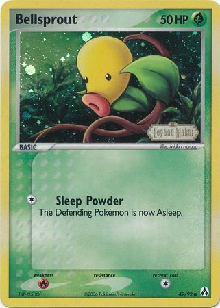 Bellsprout (49/92) (Stamped) [EX: Legend Maker] | Enigma On Main