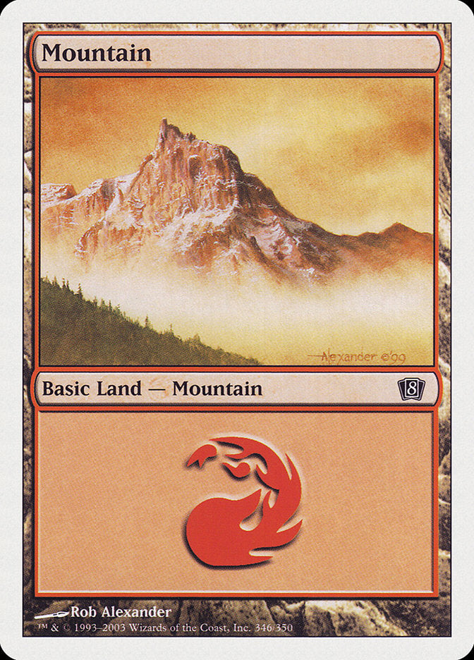 Mountain (346) [Eighth Edition] | Enigma On Main