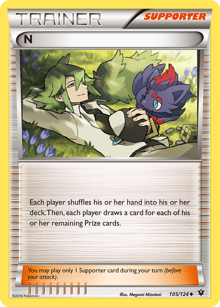 N (105/124) [XY: Fates Collide] | Enigma On Main