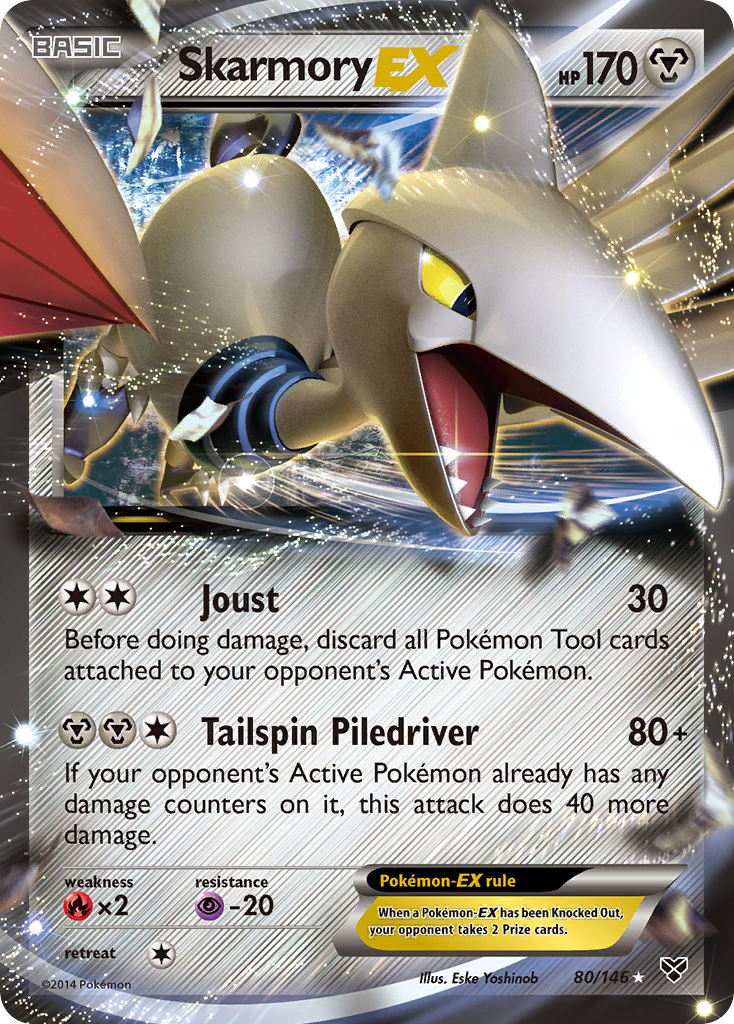 Skarmory EX (80/146) [XY: Base Set] | Enigma On Main