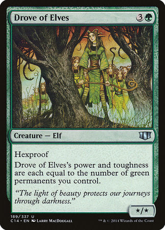 Drove of Elves [Commander 2014] | Enigma On Main