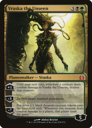 Vraska the Unseen [Return to Ravnica] | Enigma On Main