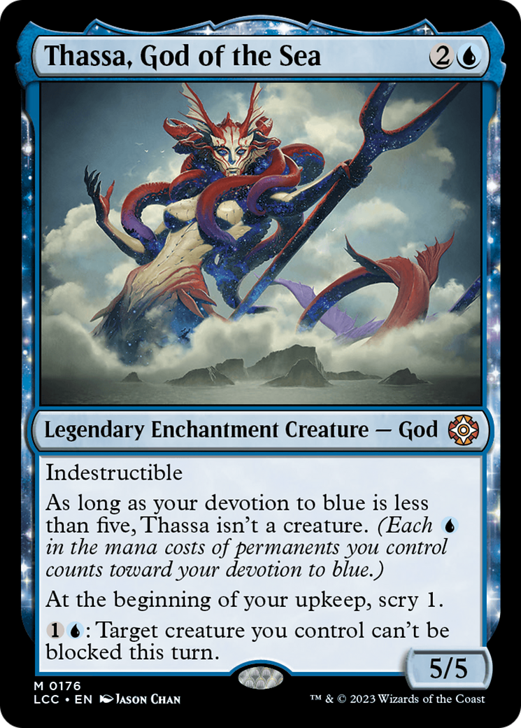 Thassa, God of the Sea [The Lost Caverns of Ixalan Commander] | Enigma On Main