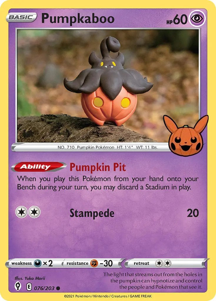 Pumpkaboo (076/203) [Trick or Trade] | Enigma On Main