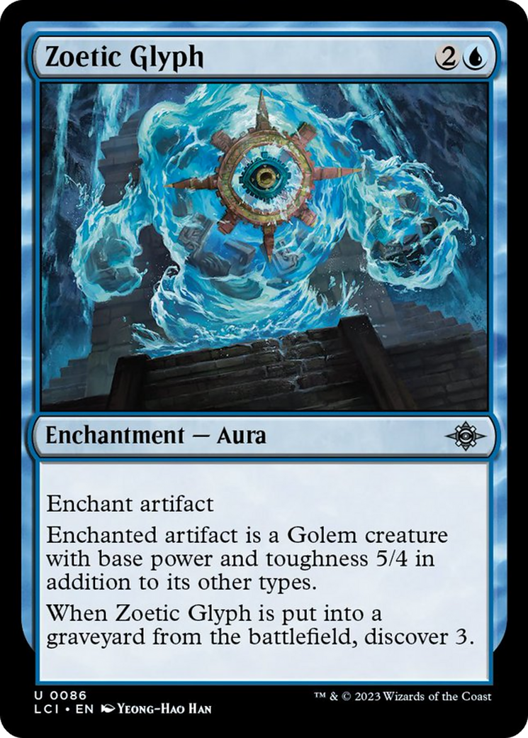 Zoetic Glyph [The Lost Caverns of Ixalan] | Enigma On Main