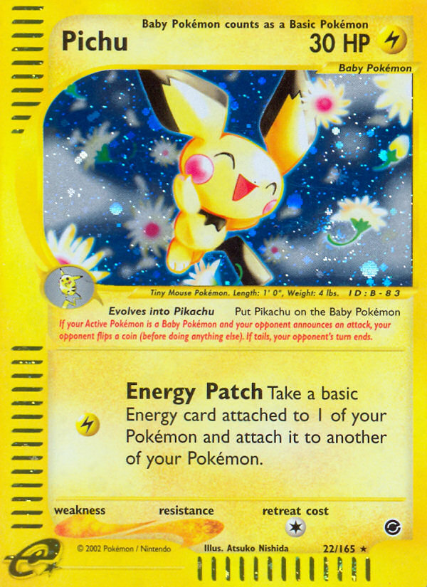 Pichu (22/165) [Expedition: Base Set] | Enigma On Main