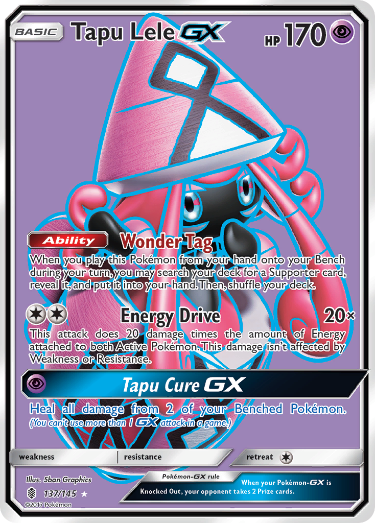 Tapu Lele GX (137/145) [Sun & Moon: Guardians Rising] | Enigma On Main